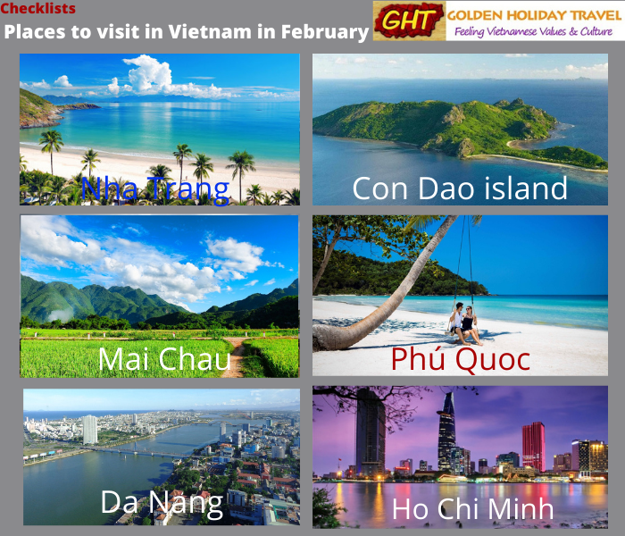 Places to visit in Vietnam in February